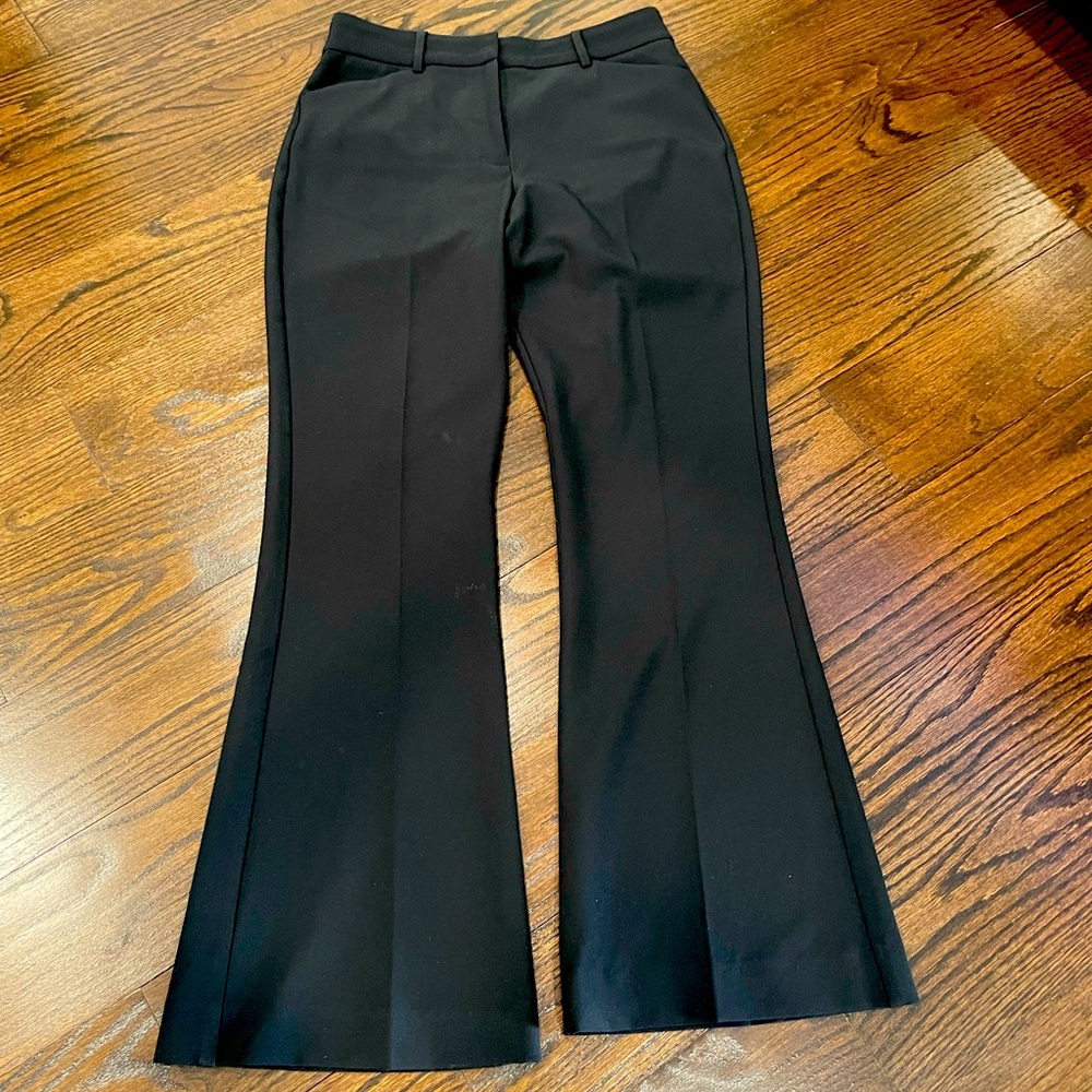 Express Flare Mid Rise Dress Pants
